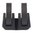 MAGPUL LIGHT MOUNT V-BLOCK & RINGS BLACK
