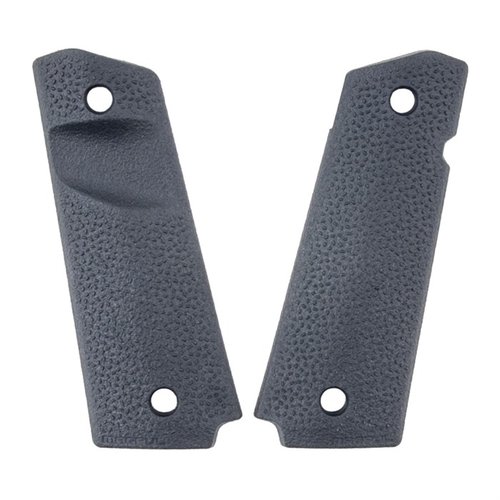 MOE TSP grip panels for 1911 provide aggressive texture, reinforced polymer, and a unique diamond cross-section for superior control and compatibility with ambidextrous safeties.
