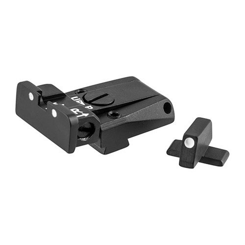 Zvyšte přesnost svého střeliva s L.P.A. SPR Adjustable Sight Set, který nabízí kompaktní design, micrometrické nastavení a pevné uchycení.