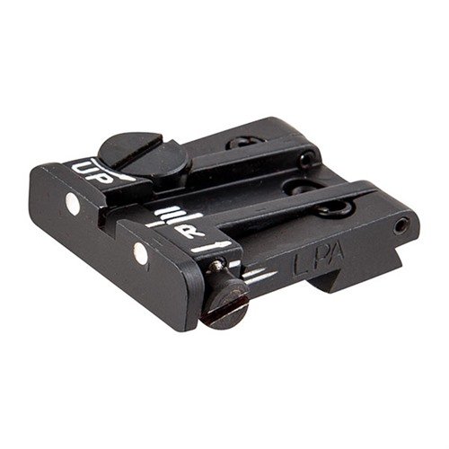 Vigiliant Adjustable Rear Sight easily fits popular auto pistols, allows windage and elevation adjustments, and works with factory front sight for enhanced accuracy.