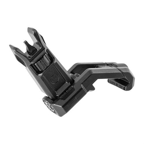 MBUS Pro Offset Front Sight offers durable Melonited steel, tool-less front post adjustment, and a low profile for seamless integration with your rifle setup.
