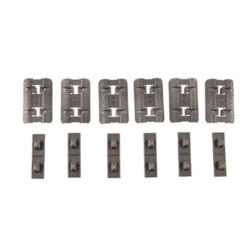 M-LOK Type 2 Rail Covers offer a low-profile design, textured grip, customizable colors, and easy installation on M-LOK handguards for enhanced functionality.