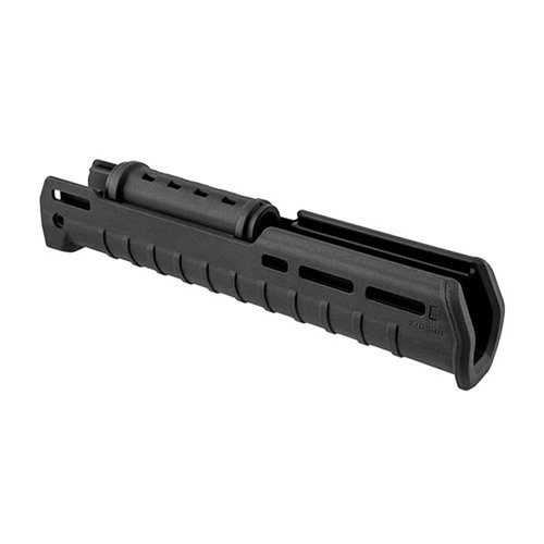 Zhukov Hand Guard for AK47/74 offers enhanced ergonomics, strength, heat dispersion, and M-LOK slots for accessories, redefining modern AK functionality.
