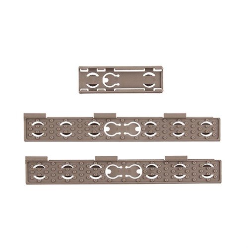 KAC Keymod Wire Management Kit includes 7 textured polymer panels and a switch pocket for secure wire management and enhanced grip on Keymod handguards.