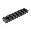 M-LOK compatible 7 slot Picatinny rail from Midwest Industries, crafted from durable 6061 aluminum, anodized for strength, with all mounting hardware included.
