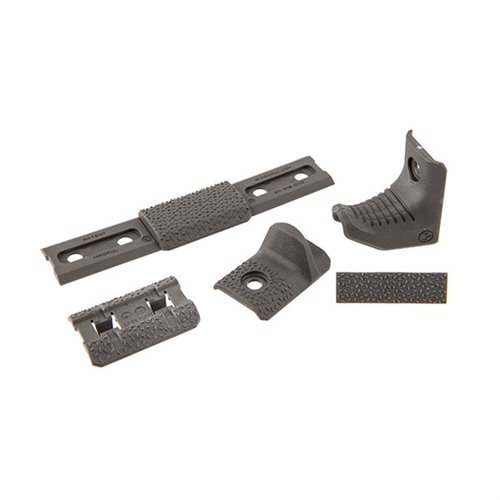 M-LOK Hand Stop Kit offers lightweight, low-profile control, preventing hand burns and includes customizable components for enhanced versatility.