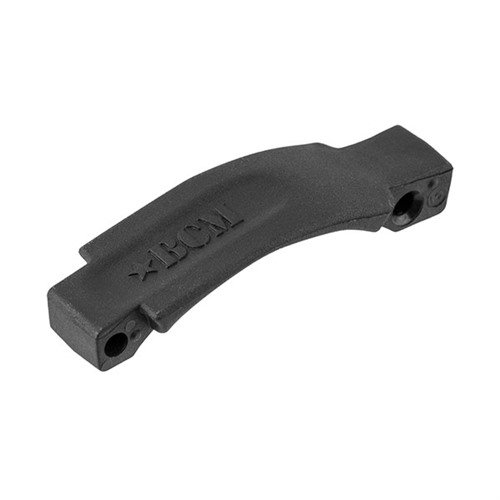 BCM's GUNFIGHTER Trigger Guard MOD-0 offers enhanced comfort with its ergonomic design, made from impact-resistant polymer, and is compatible with duck-billed grips.