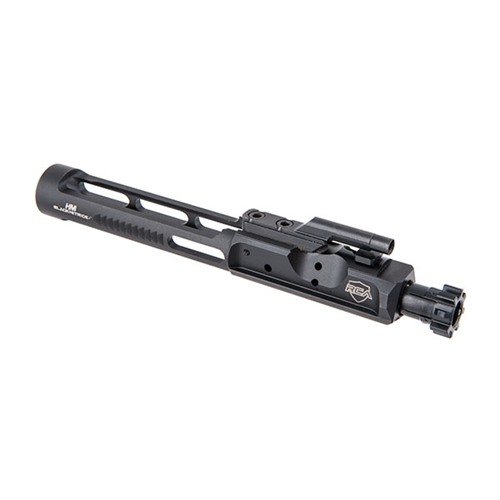 RUBBER CITY ARMORY's AR-15 LOW MASS BCG is lightweight at 8.9oz, reduces recoil, and features a durable 9310 nitrided bolt for enhanced performance.