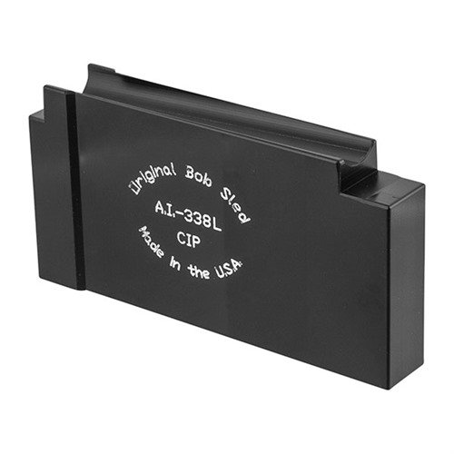 Bob Sled pro Accuracy International usnadňuje nabíjení jednotlivých nábojů, vyrobený z odolného Delrinu pro dlouhou životnost, ideální pro bolt action pušky.