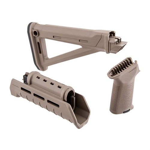 Upgrade your AK-47/74 with the Magpul MOE Stock Set featuring ergonomic design, M-LOK compatibility, and enhanced storage options for improved performance.