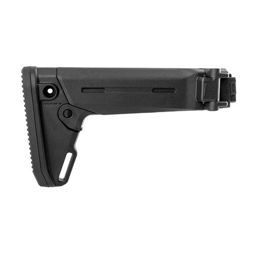 Upgrade your Yugo AK-47 with the Zhukov-S Stock: folding design, adjustable length-of-pull, optics-ready comb height, and multiple sling attachment options.