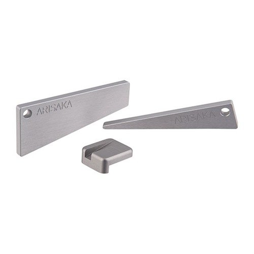 Arisaka Optic Leveler Combo Kit offers an affordable and easy way to level scopes in rings or mounts, featuring adjustable wedges for precise alignment.