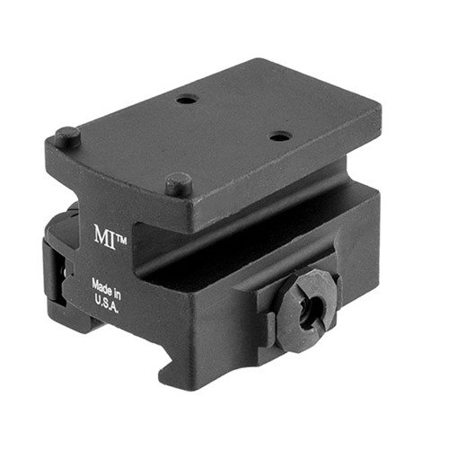 Trijicon RMR Quick Detach Mount offers smooth operation, tool-free adjustment, lightweight 2.9 oz design, and durable 6061 aluminum construction for lasting performance.