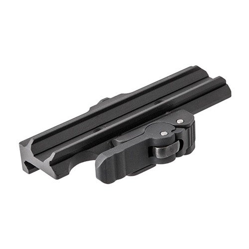 QD Mount for Trijicon ACOG/VCOG offers smooth operation, tool-free adjustment, lightweight design, and durable hard coat anodized aluminum for reliable performance.