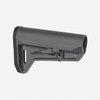 Magpul's AR-15 MOE SL-K Stock offers a slim, lightweight design with ambidextrous operation, a rubber recoil pad, and built-in sling loop for versatile use.