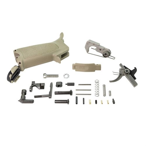 Získejte vynikající výkon s AR-15 BCMGUNFIGHTER™ Enhanced Lower Parts Kit, který obsahuje BCM PNT™ Trigger Assembly, Mod 3 Pistol Grip a Enhanced Trigger Guard.