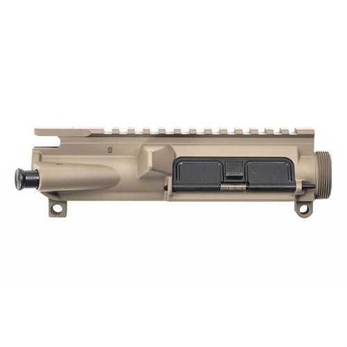 AR15 Assembled Upper Receiver features M4 feedramps, precision machined 7075-T6 aluminum, and includes port door & forward assist for reliable performance.