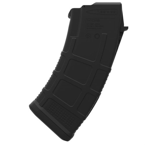 PMAG 20 AK/AKM MOE is a lightweight, durable 20-round polymer magazine for AK-47, featuring smooth feeding, anti-tilt follower, and easy handling.