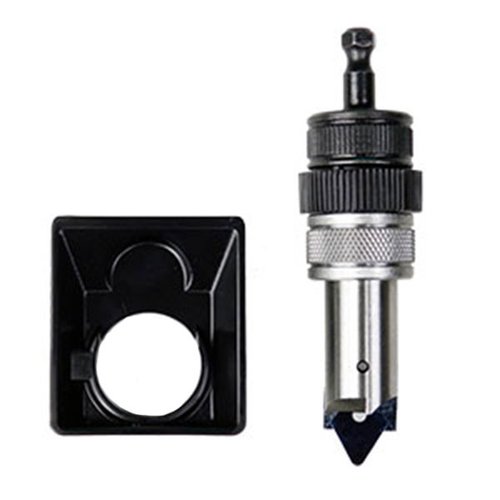 Rychlé a snadné trimování a zkosení s DELUXE POWER QUICK TRIM od LEE PRECISION, který se připojuje k jakémukoliv akumulátorovému šroubováku.