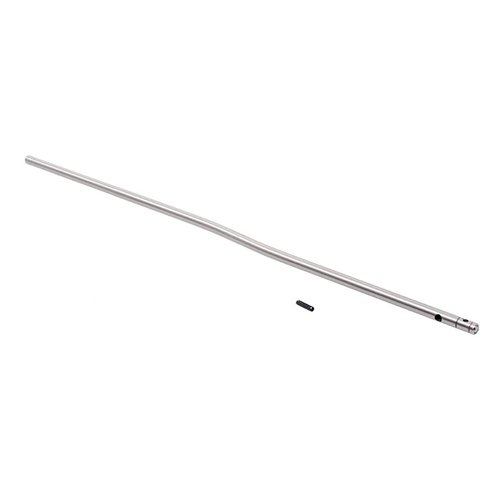 CMMG AR-15 Gas Tube in stainless steel offers durability and reliability, complete with installation roll pin, available in various lengths for your needs.