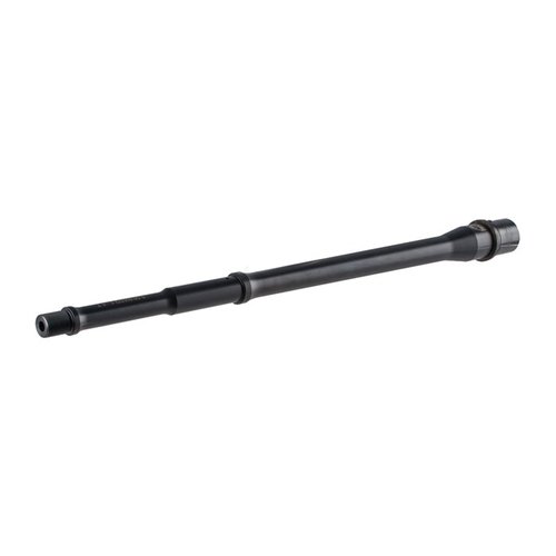 Faxon GUNNER 5.56 NATO barrels offer a unique profile for enhanced versatility, superior accuracy, and heat resistance, crafted from 4150 CMV Steel.