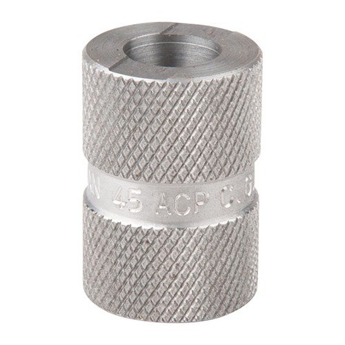 Lyman Pistol Maximum Cartridge Gauges ensure 100% reliability by checking case length, diameter, and overall cartridge length for flawless pistol ammo performance.