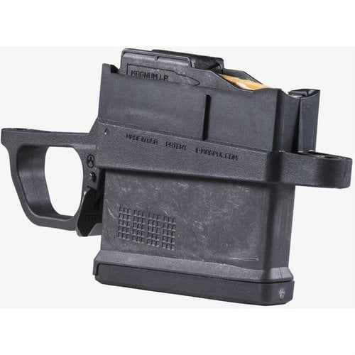 Magpul Bolt Action Magazine Well 700L Magnum offers easy installation, durable polymer construction, and includes a .300WM PMAG 5 AC L magazine for reliable performance.