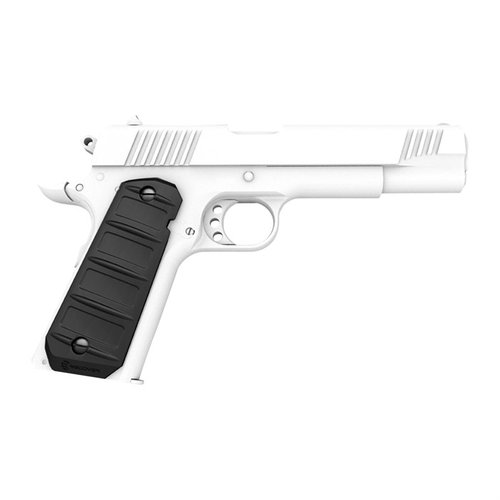 RG11 Rubber Grips offer easy installation, customizable look with various patterns and colors, and maintain the standard 1911 grip profile for enhanced comfort.
