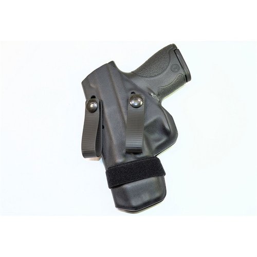Morrigan IWB Holster offers slim design, full-height body shield for comfort, adjustable retention, and ambidextrous use, perfect for discreet carry.