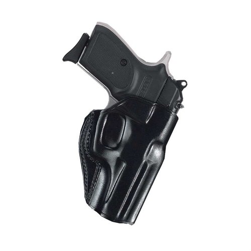 Galco's Stinger™ holster offers fast draw, safety with a covered trigger guard, and premium saddle leather, fitting belts up to 1 1/2