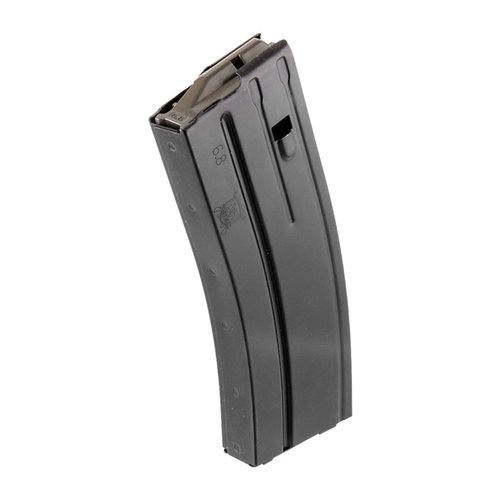 D&H INDUSTRIES AR-15 6.8 SPC STEEL MAGAZINE offers durability with a robust steel body, holding 25 rounds for reliable performance in the field.