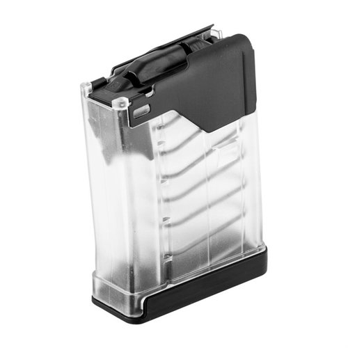 L5AWM 10rd magazine combines steel reliability, polymer durability, and aluminum weight, designed for M4/M16/AR and more, perfect for military and commercial use.