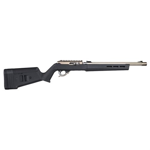 Ergonomic Magpul Hunter X-22 Takedown stock for Ruger 10/22, featuring adjustable LOP, M-LOK slots, and a non-slip butt-pad for enhanced comfort and versatility.