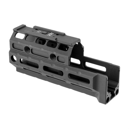 AK-47 AKG2 M-LOK Handguards offer quick installation, lightweight 6061 aluminum, patented clamping, and M-LOK compatibility for enhanced functionality.