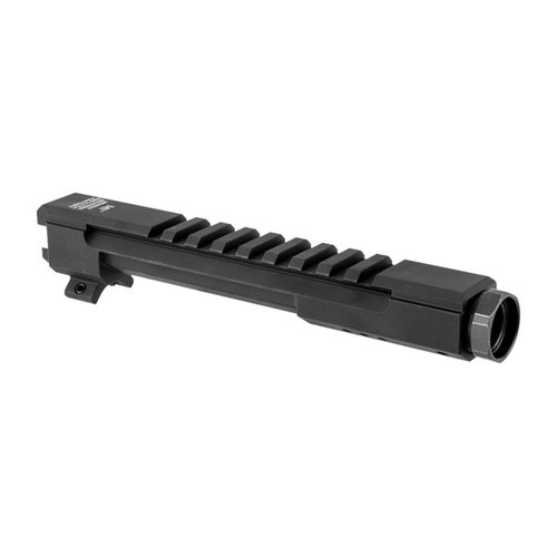 AK Railed Gas Tube Black offers easy installation, no permanent modifications, and a rock-solid mount for Aimpoint micro sights, made from durable 6061 aluminum.