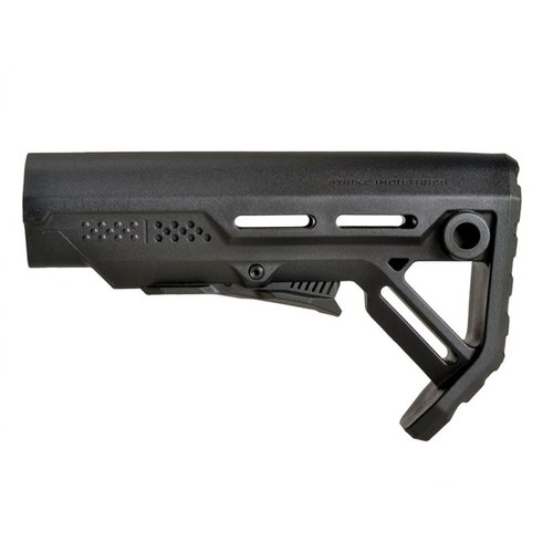 Upgrade your AR-15 with the lightweight MOD1 Stock featuring QD sling points, enhanced cheek weld, and adjustable length of pull for optimal performance.