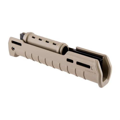 Zhukov-U Hand Guard offers enhanced ergonomics, solid flex-free installation, M-LOK compatibility, and retains military cleaning rod for short-barreled AK rifles.