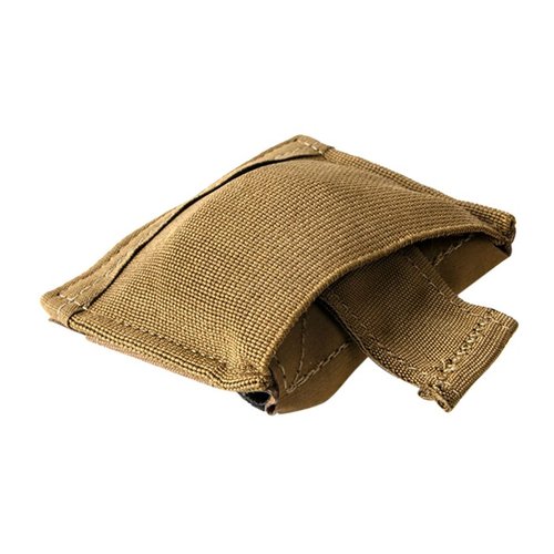 Blue Force Gear's Ten-Speed Dump Pouch holds 10 AR-15 mags, rolls up compactly, and fits belts up to 2