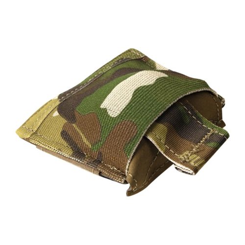 Blue Force Gear Ten-Speed Dump Pouch holds 10 AR-15 mags, rolls up compactly, and features a draw-string closure for easy access and secure storage.