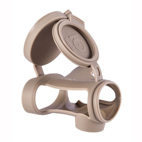 Ochranná tělesná zbroj Tangodown iO pro Trijicon MRO chrání optiku před nepříznivými podmínkami, je odolná a má těsné víčka pro snadné ovládání.