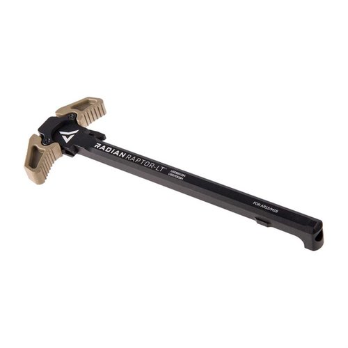 Upgrade your AR-15 with the Radian Weapons Raptor-LT Charging Handle, featuring durable 7075 aluminum, ambidextrous design, and corrosion-resistant finish.