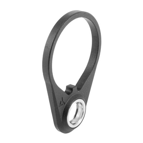 Radian Weapons AR-15 Ultralight QD Endplate is a lightweight, durable 7075-T6 aluminum component, featuring a quick-detach sling-swivel cup and black finish.