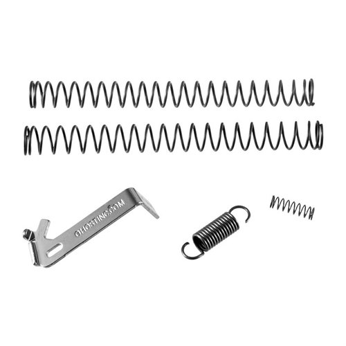 GHOST PRO 3.3lb Trigger Connector offers the lightest, smoothest trigger, eliminates Glock 'bump' and over-travel for precise shooting; includes complete spring kit.