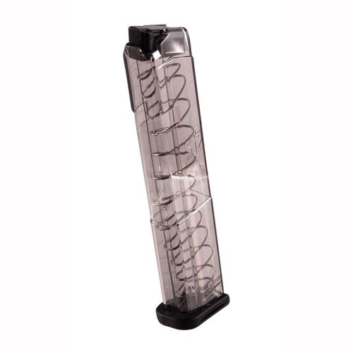 ETS polymer magazines for Glock 42 offer lightweight durability, easy loading visibility, 6 or 12-round capacity, and reliable performance for EDC or competition.