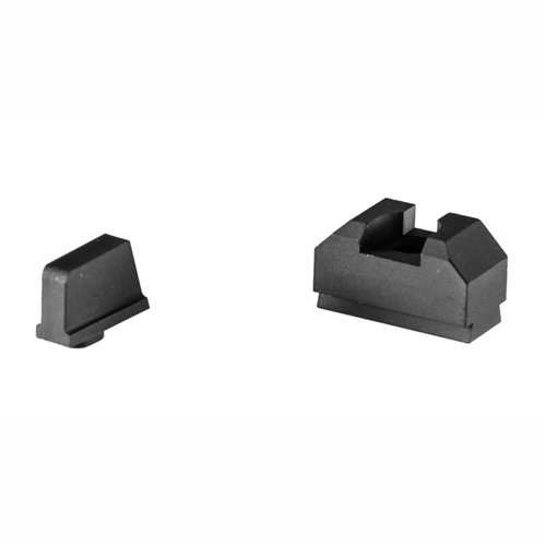 Upgrade your Glock® with the ZEV Sight Set, featuring a .300 inch high front blade and co-witness rear for faster target acquisition and improved accuracy.