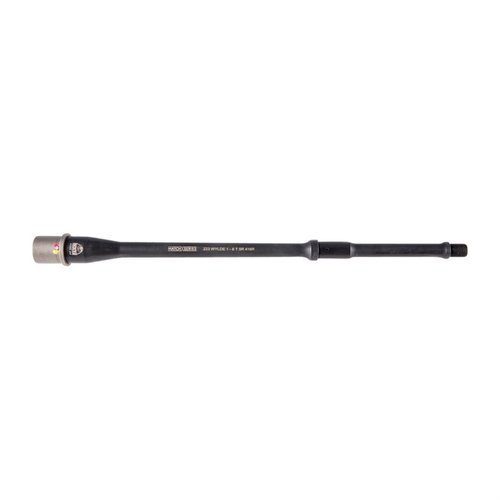 Faxon Firearms AR-15 Pencil-Profile Match Barrel offers lightweight design, precision 5R rifling, and .223 Wylde chamber for superior performance.