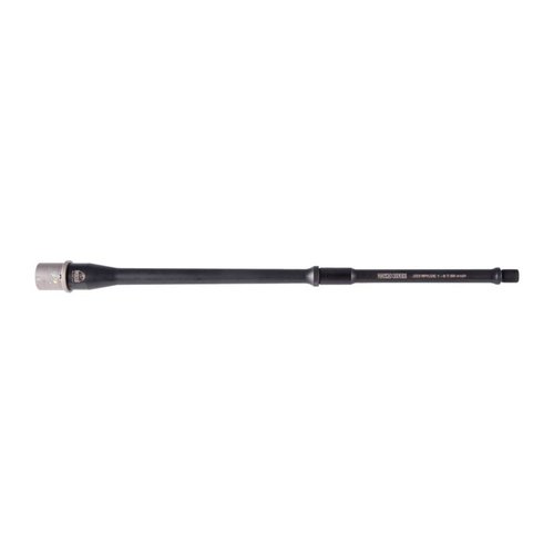 Faxon Firearms AR-15 Pencil-Profile Match Barrel offers lightweight design, .223 Wylde chamber, 1:8 twist, 5R rifling, and NP3-coated extension for precision.