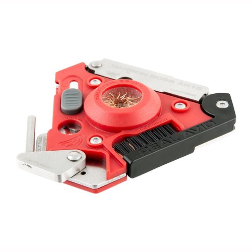 AR-15 Carbon Boss od Real Avid je ultimátní čisticí nástroj pro AR15, který nabízí 12 různých povrchů pro efektivní odstranění karbonu z bolt-carrier skupiny.