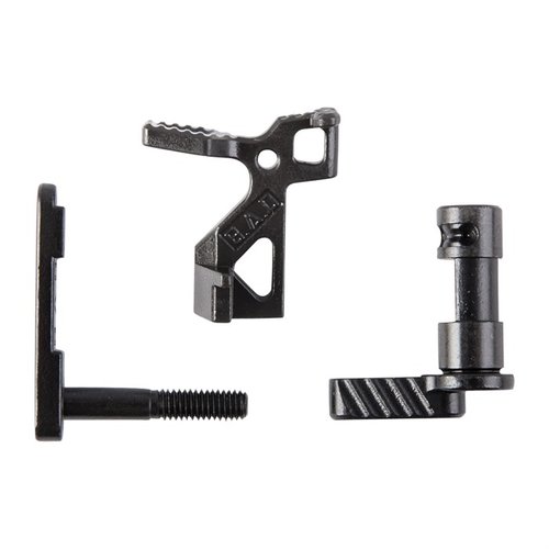 Upgrade your AR-15 with the Battle Arms Enhanced Lower Parts Kit for faster, smoother operation and improved control under stress, featuring durable, easy-to-install components.