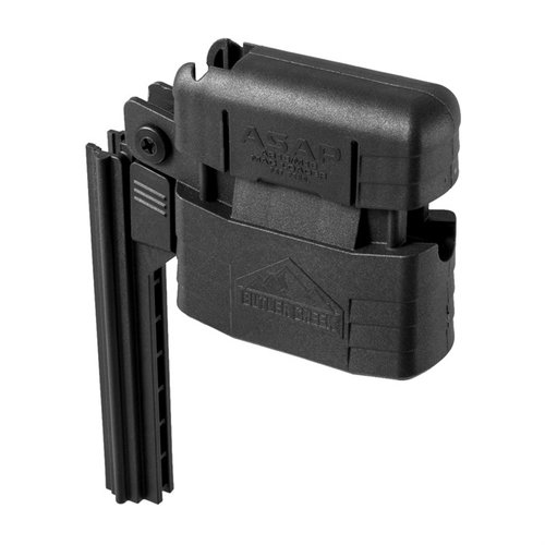 Butler Creek ASAP Universal AR-15/M16 Magazine Loader lets you load mags faster with ease, using single or 10-round methods for 5.56 NATO/.223 Rem. cartridges.
